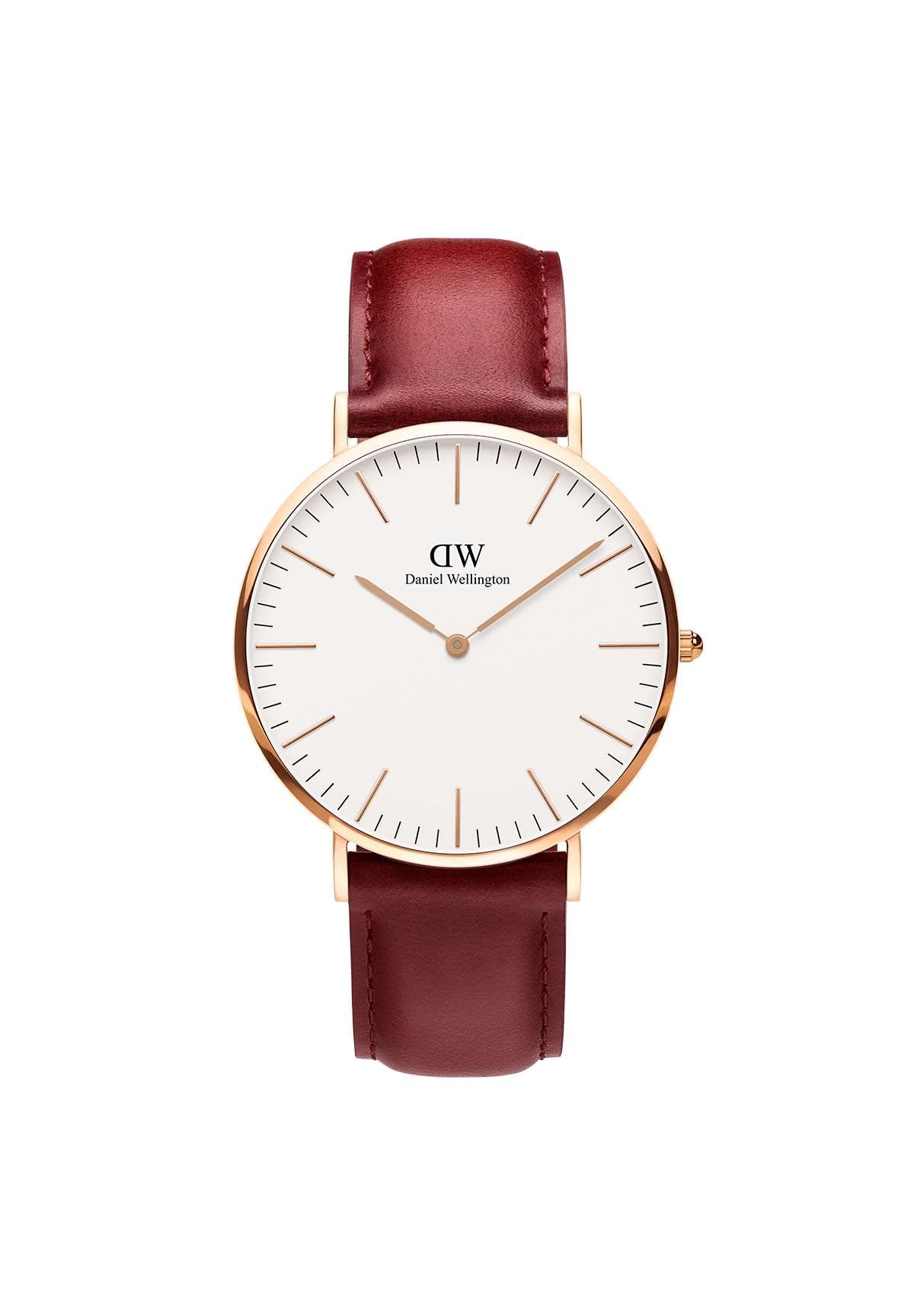 Daniel Wellington Classic Suffolk Watch for Men & Women - 40mm Minimalist Stainless Steel Watch - Perfect for Casual, Business & Everyday Wear