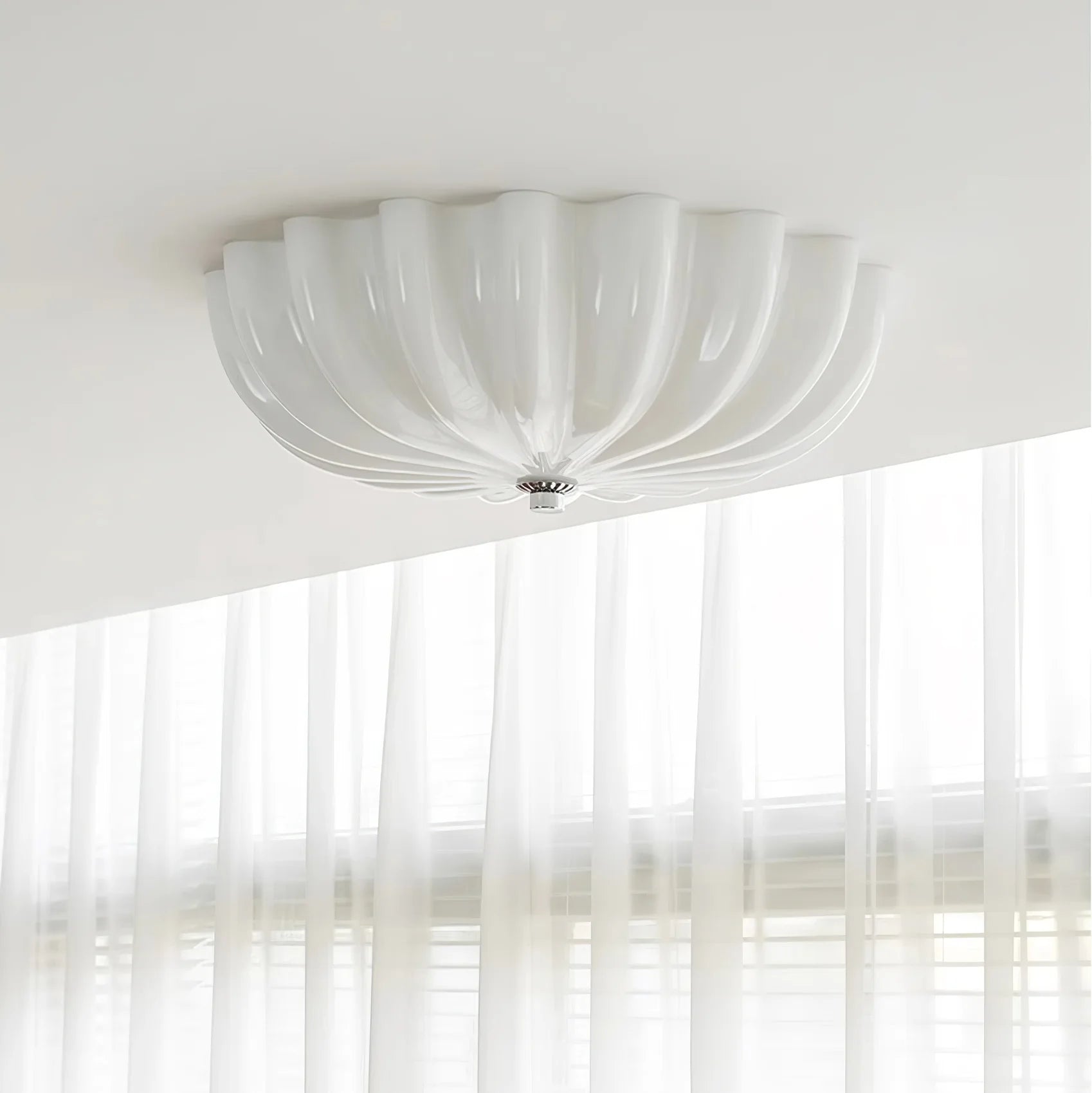 Modern Oman Glass Ceiling Light Fixture - Elegant Crystal Chandelier for Living Room, Bedroom & Dining Room Lighting - Perfect for Home Decor & Interior Design