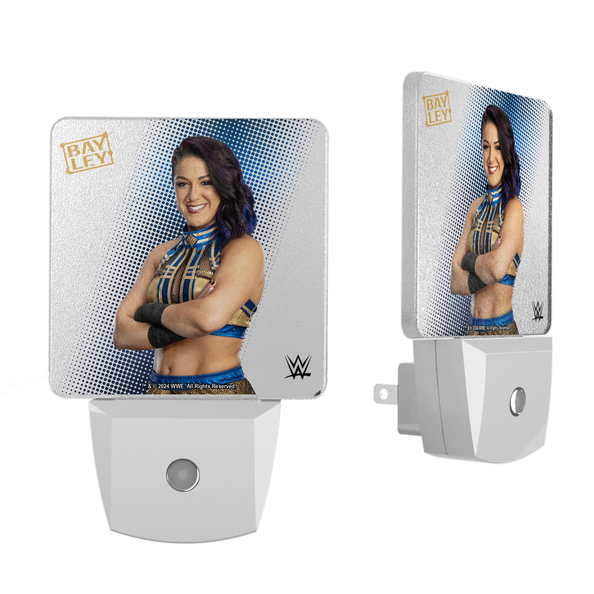 Bayley Superstar Night Light 2 Pack - LED Plug-in Night Lights for Kids & Adults - Perfect for Bedrooms, Hallways, Bathrooms & Nurseries