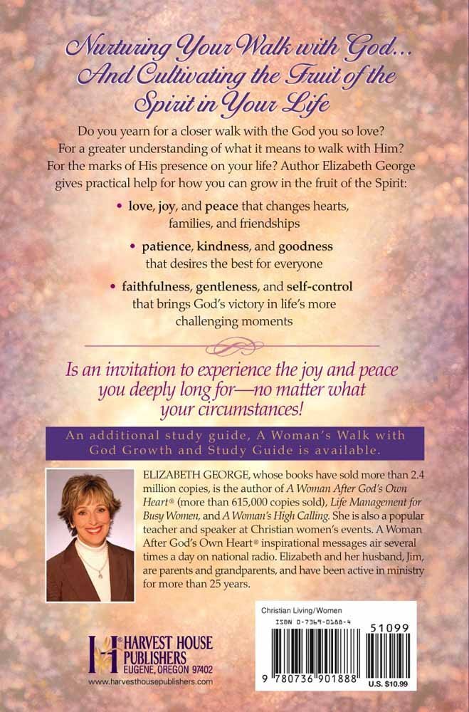 Christian Women's Devotional Book - A Woman's Walk with God: Growing in the Fruit of the Spirit | Bible Study Guide for Spiritual Growth & Daily Inspiration