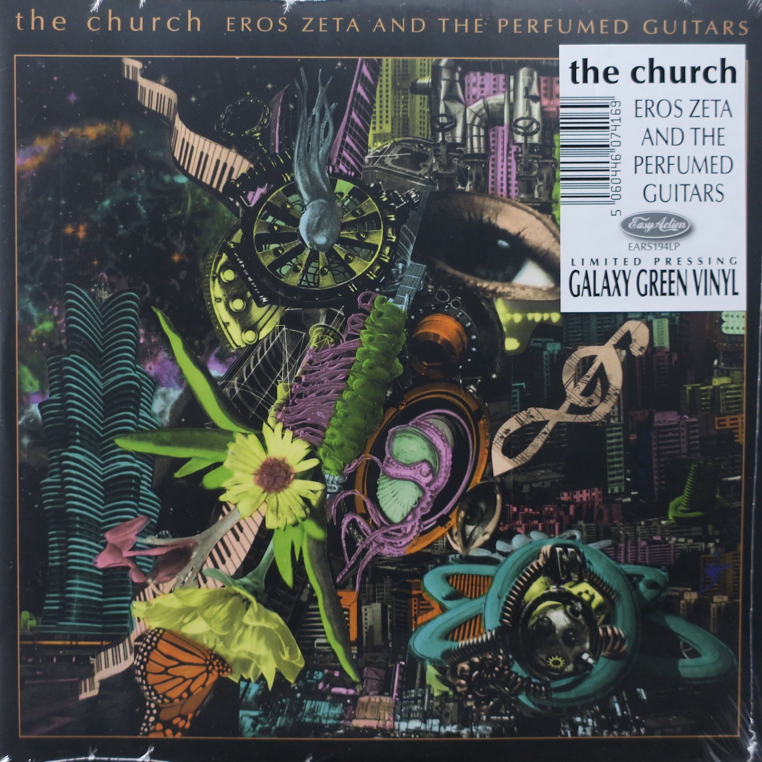 CHURCH 'Eros Zeta & The Perfumed Guitars' GREEN Vinyl 2LP Record - Limited Edition Alternative Rock Music for Vinyl Collectors & Music Enthusiasts