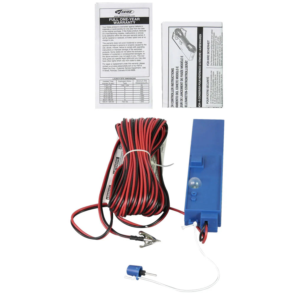 Estes E Launch Controller for Model Rockets - Professional E-Powered Rocket Launch System (2230) - Perfect for STEM Education, Hobbyists & Outdoor Rocket Launches