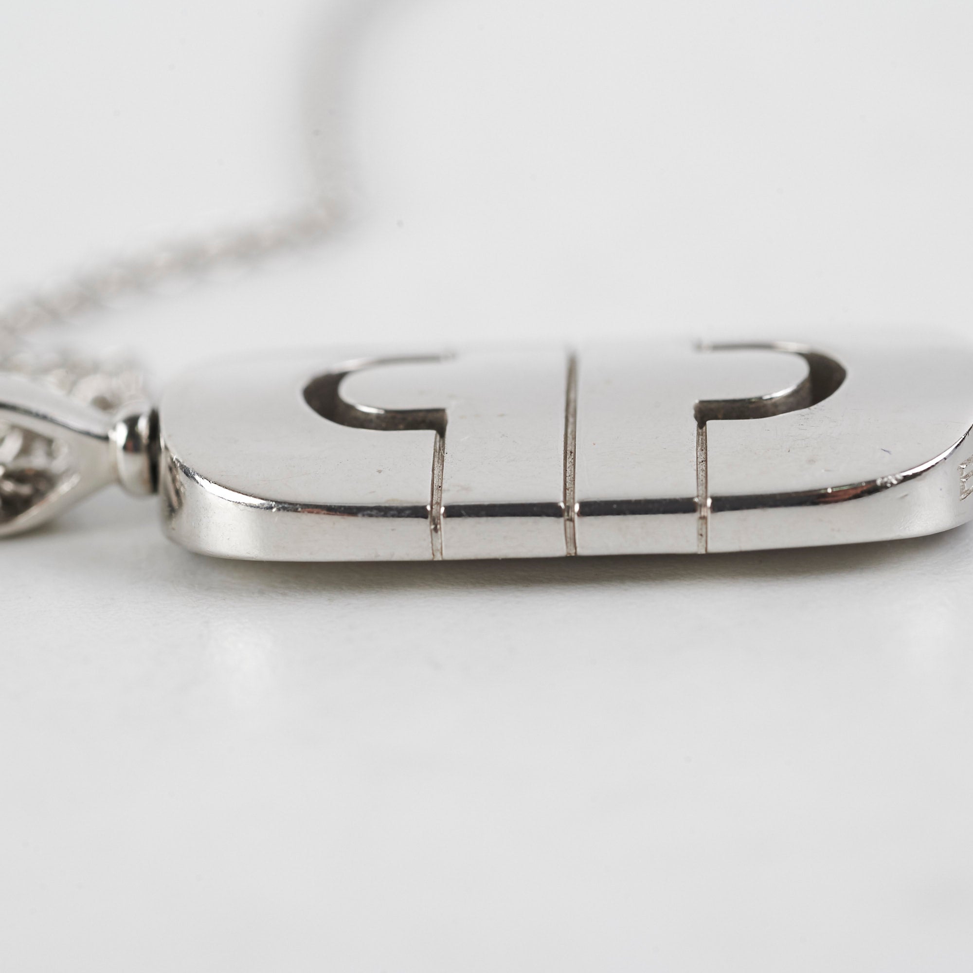 Bvlgari Parentesi 18K White Gold Necklace for Women - Luxury Italian Jewelry Gift for Anniversary, Birthday & Special Occasions