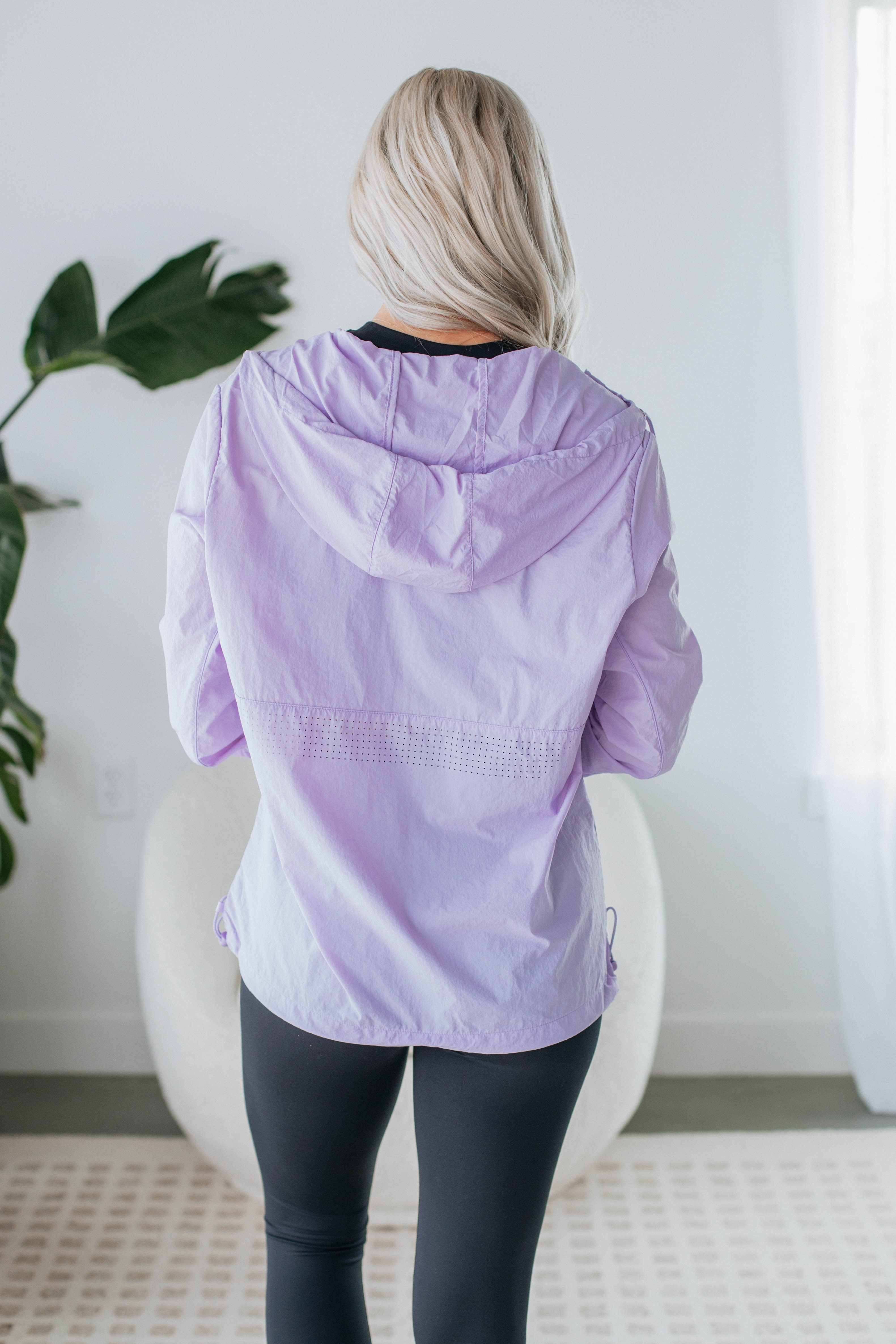 Gracelyn Women's Lightweight Jacket - Soft Lavender Outerwear for Spring & Fall | Perfect for Casual Outings, Travel & Outdoor Activities