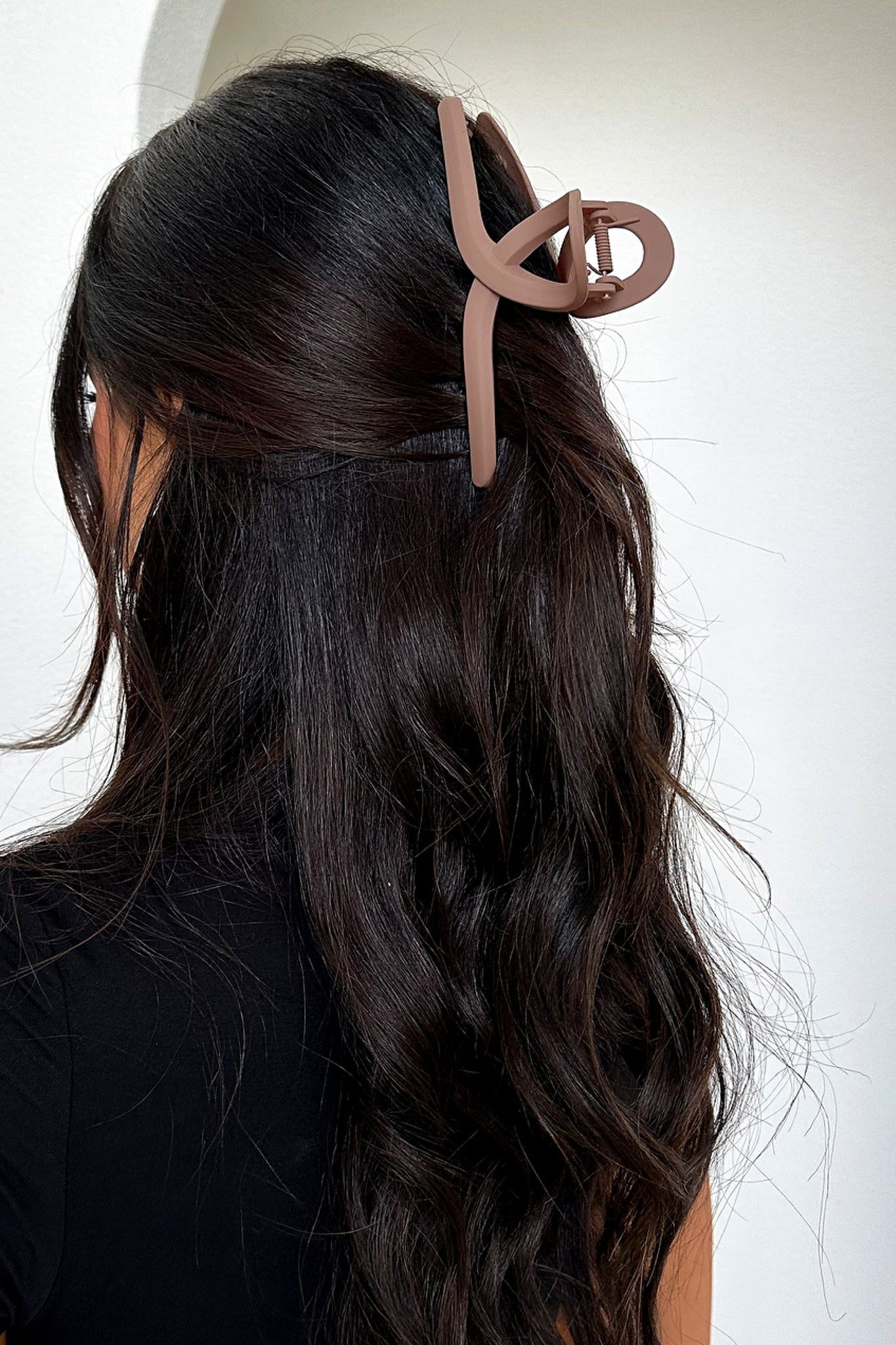 Kayla Hair Claw Clip - Brown Hair Accessories for Women & Girls | Perfect for Ponytails, Buns & Updos