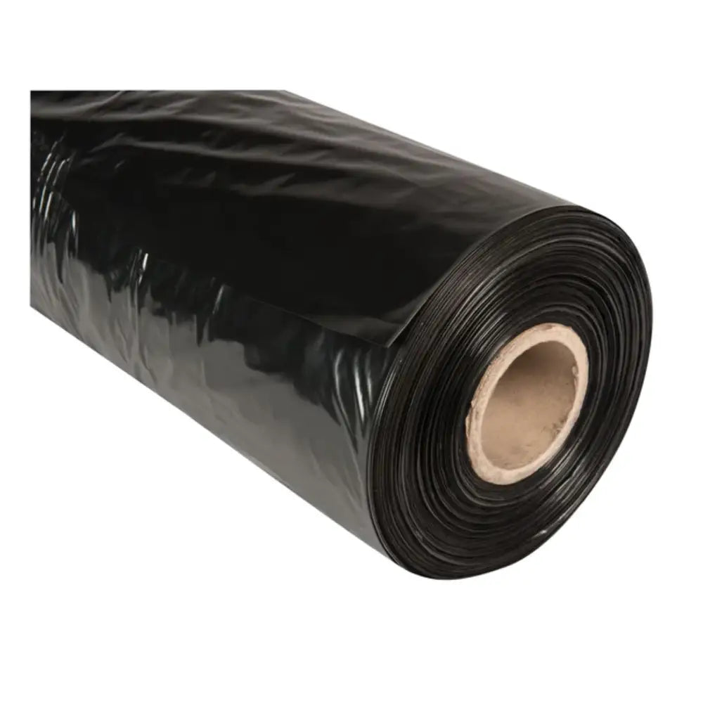 Black Polythene Pallet Centrefold Top Covers 35.4/70.9 x 70.9 inches - Heavy Duty Protection for Shipping, Storage & Warehouse Use
