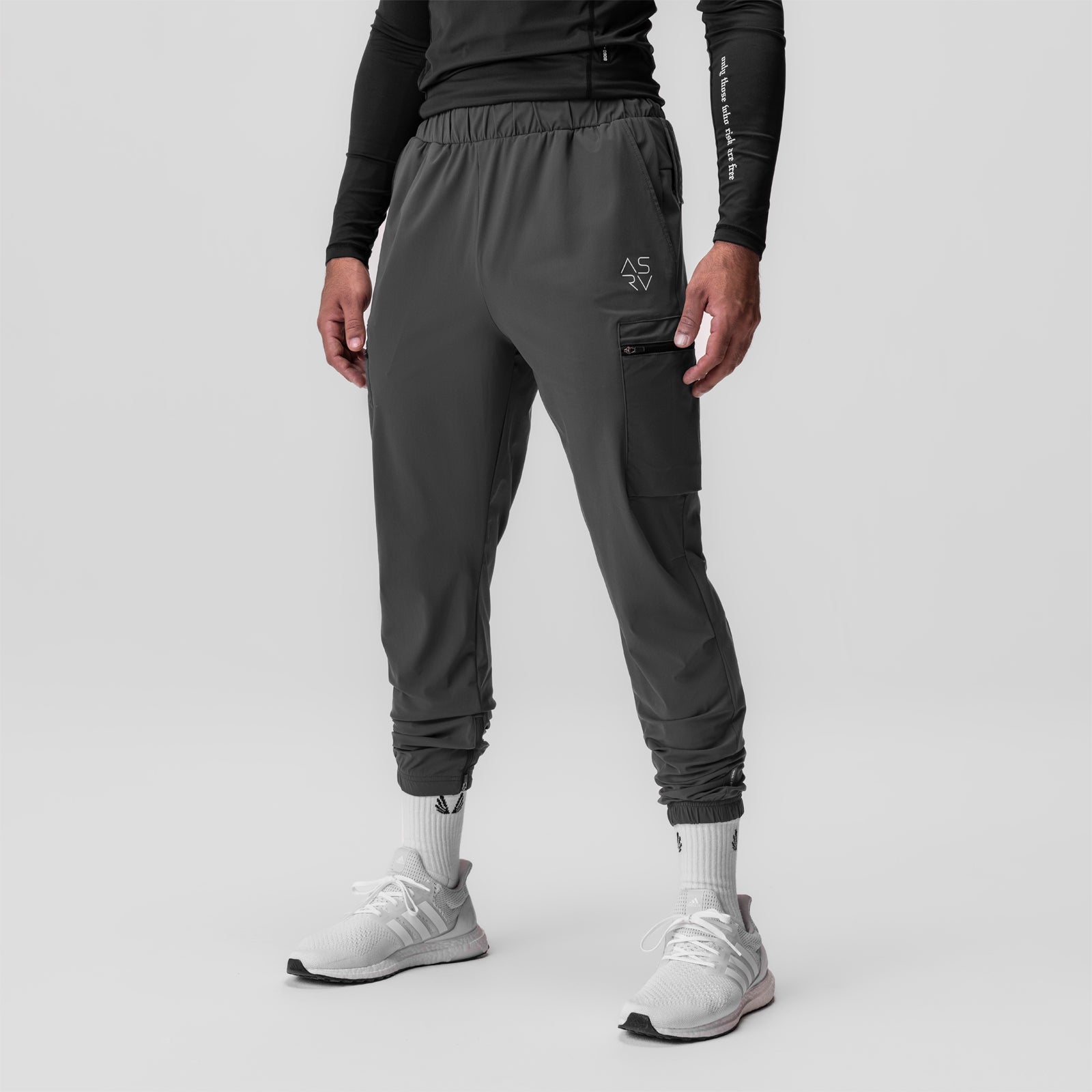 Tetra Lite® Standard Zip Jogger Pants - Space Grey | Comfortable & Stylish Activewear for Running, Gym & Casual Wear | Men's Lightweight Workout Joggers