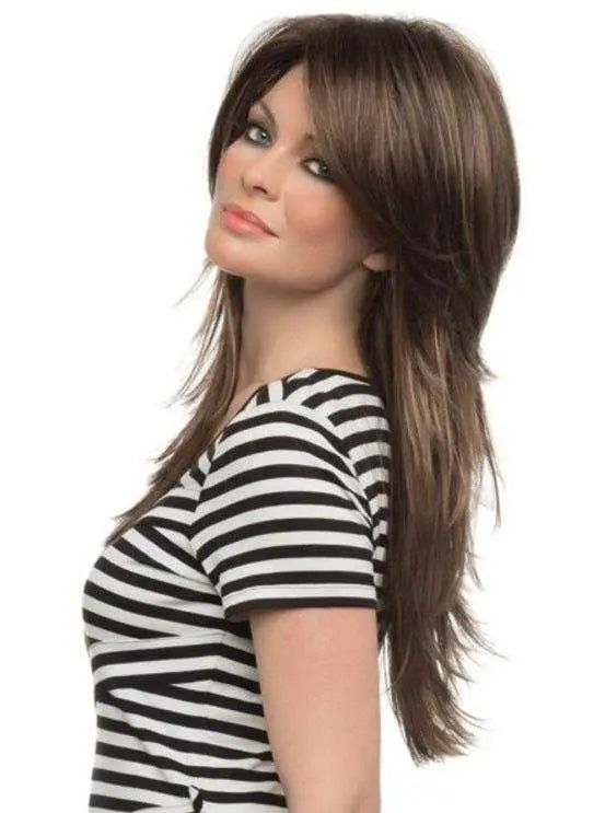 Sheena Wig Mono Lace Front - Natural Looking Human Hair Lace Front Wig for Women - Perfect for Daily Wear, Cosplay, and Special Occasions