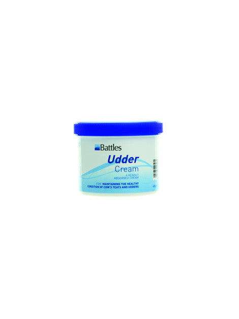 Battles Udder Cream - Premium Moisturizing Lotion for Dry, Cracked Skin - Ideal for Hands, Feet & Elbows - Perfect for Farmers, Gardeners & Outdoor Workers