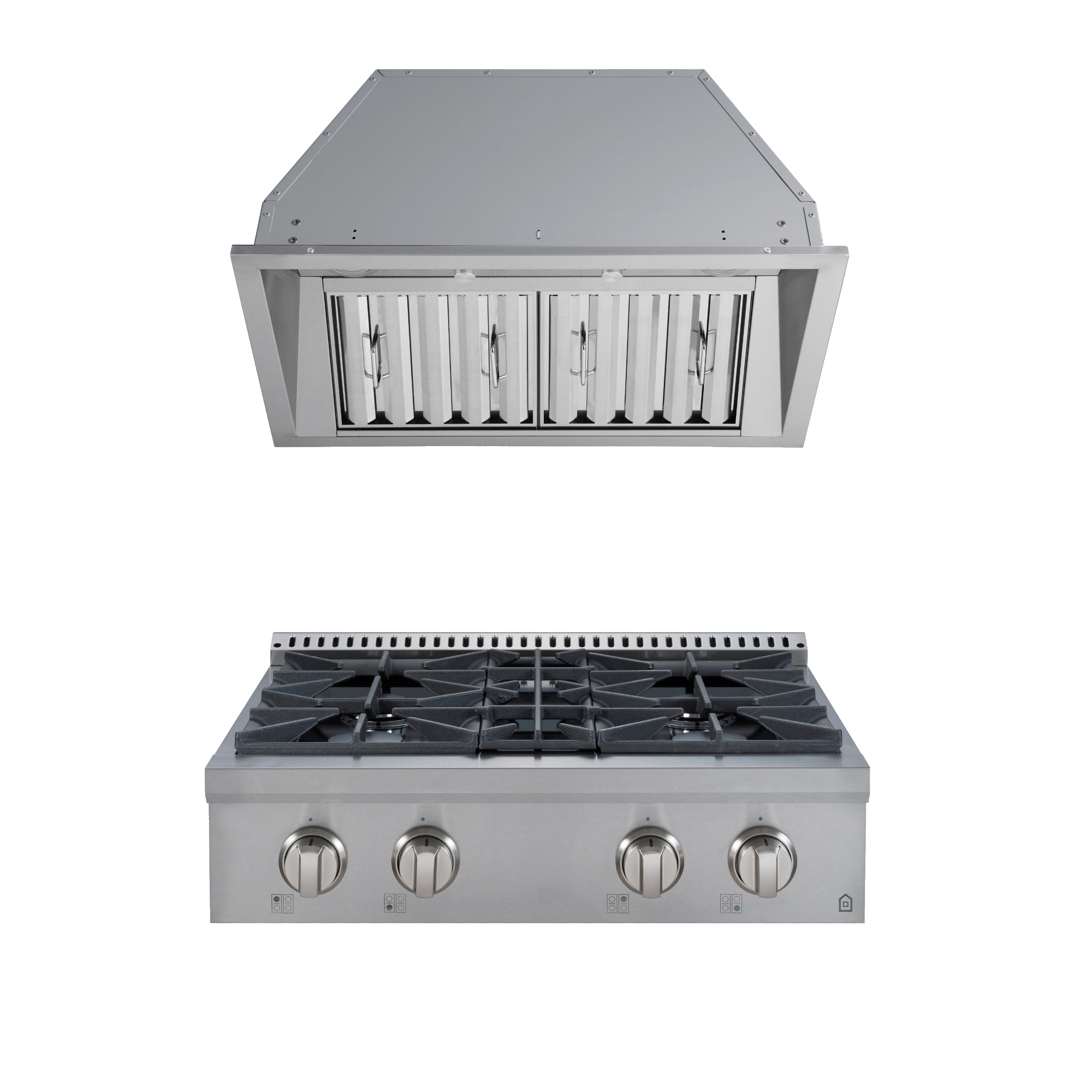 Ancona 2-Piece Commercial Kitchen Appliance Set - 30