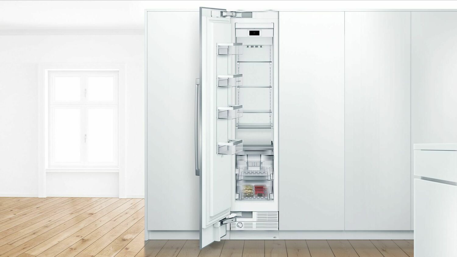 Bosch B18IF900SP 18-Inch Built-In Freezer - Energy Efficient, Spacious Storage for Restaurants, Homes & Commercial Use - Benchmark Series