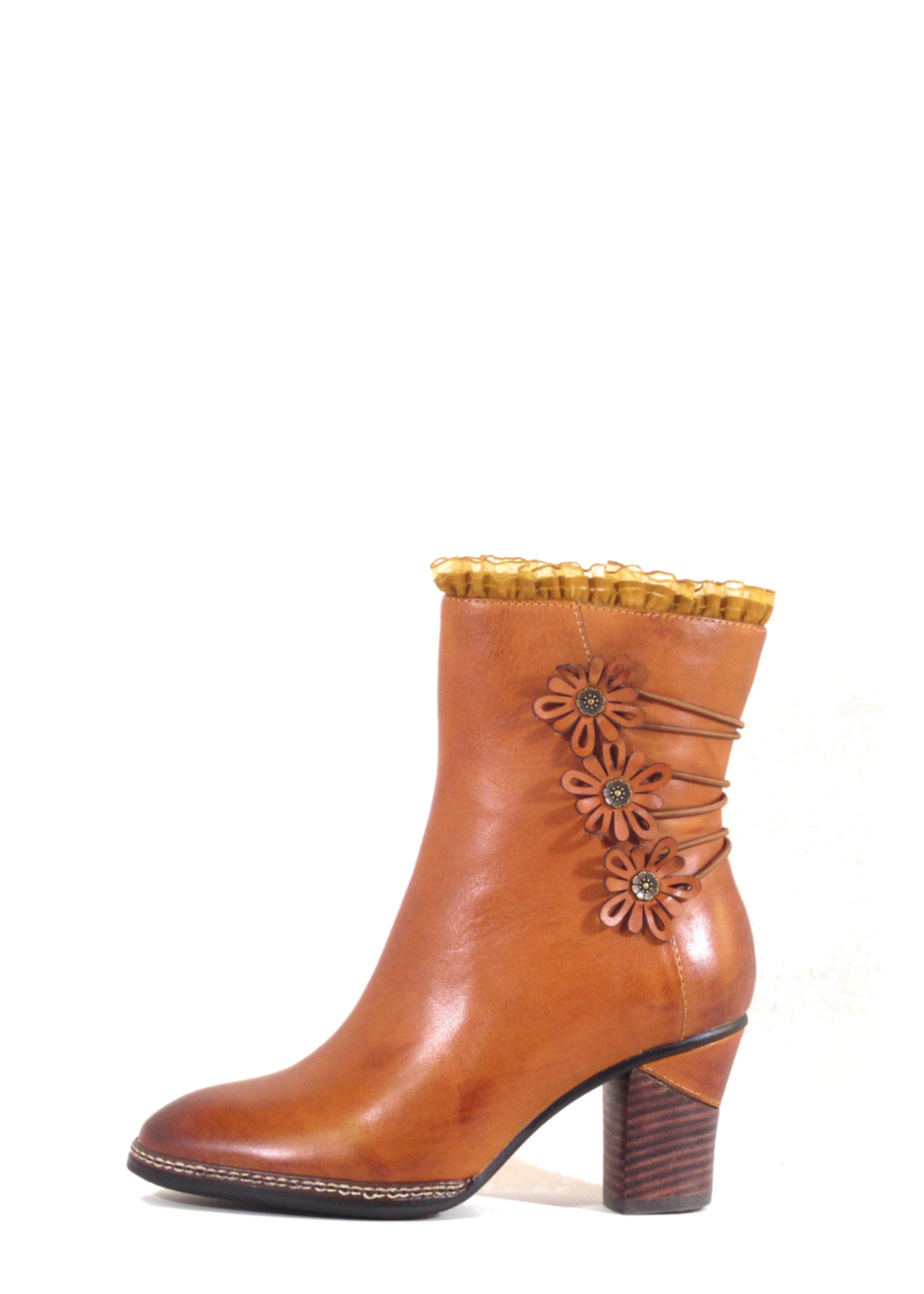 Victorian Style Booties for Women - Elegant Ankle Boots with Vintage Design - Perfect for Fall Fashion, Office Wear & Evening Outfits