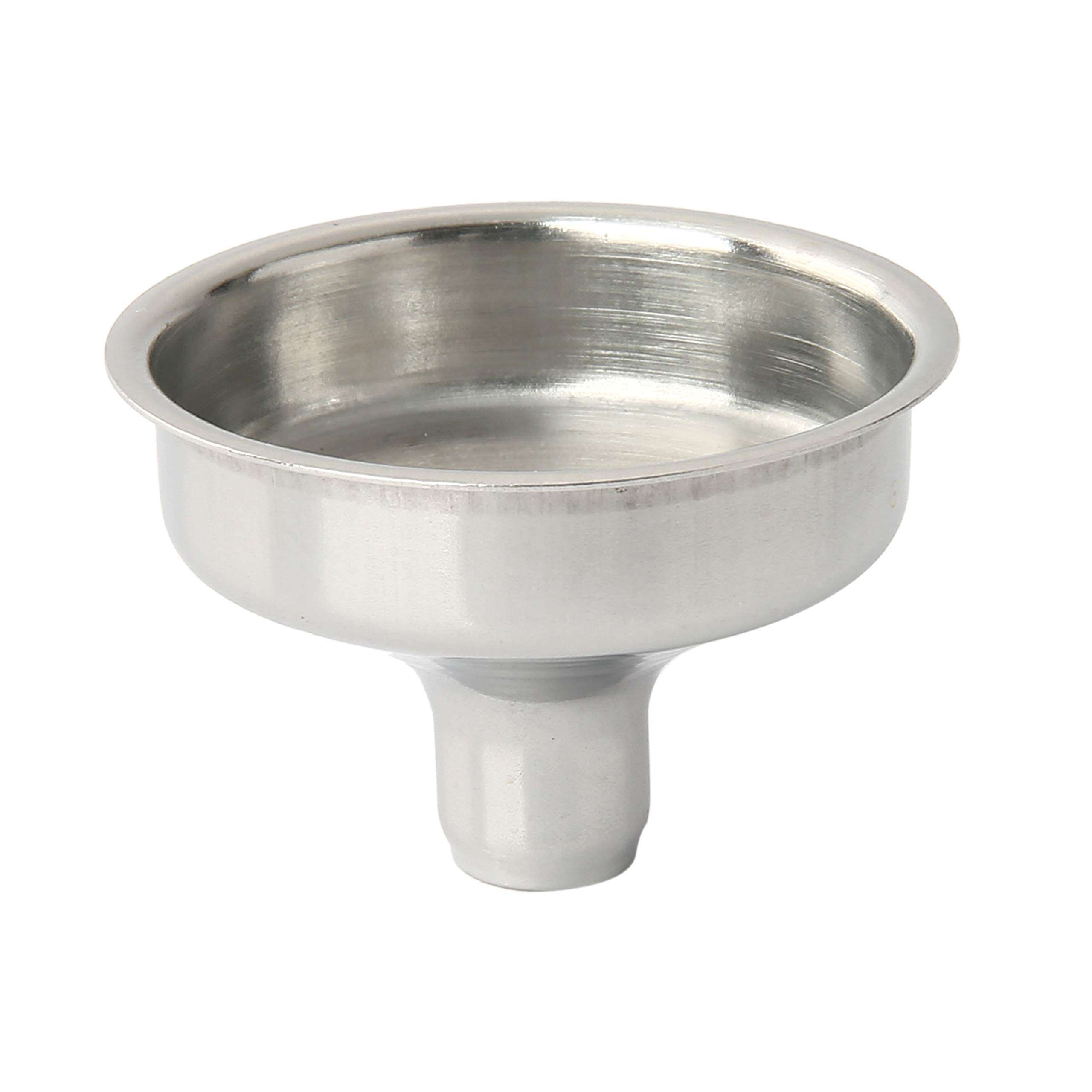 Ozark Trail 7.5oz Stainless Steel Flask with Leak-Proof Attached Cap & Easy-Pour Funnel - Mountain Design Outdoor Flask for Hiking, Camping & Travel