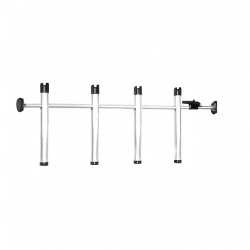 Best Inshore Rod Holder for Truck Bed - Heavy Duty 3 Rod Fishing Holder for Boats & Trucks | Perfect for Saltwater & Freshwater Fishing