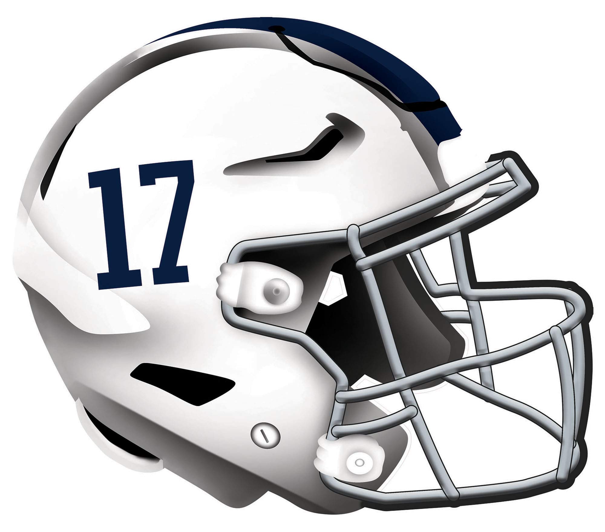 Fan Creations NCAA Unisex Adult Authentic Football Helmet - Officially Licensed College Sports Collectible & Game Day Decor for Fans