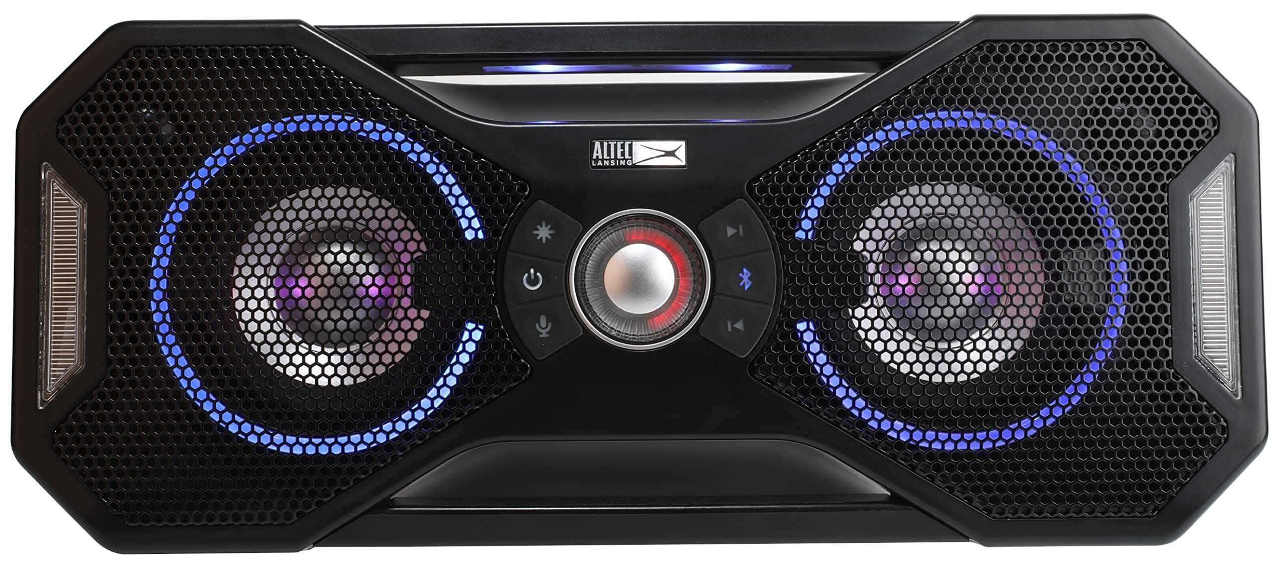 Altec Lansing Mix 2.0 IP67 Waterproof Bluetooth Speaker - Portable Wireless Speaker with Strong Bass, 100ft Range, Floating Design - Perfect for Pool, Beach, Hiking, Camping & Outdoor Adventures