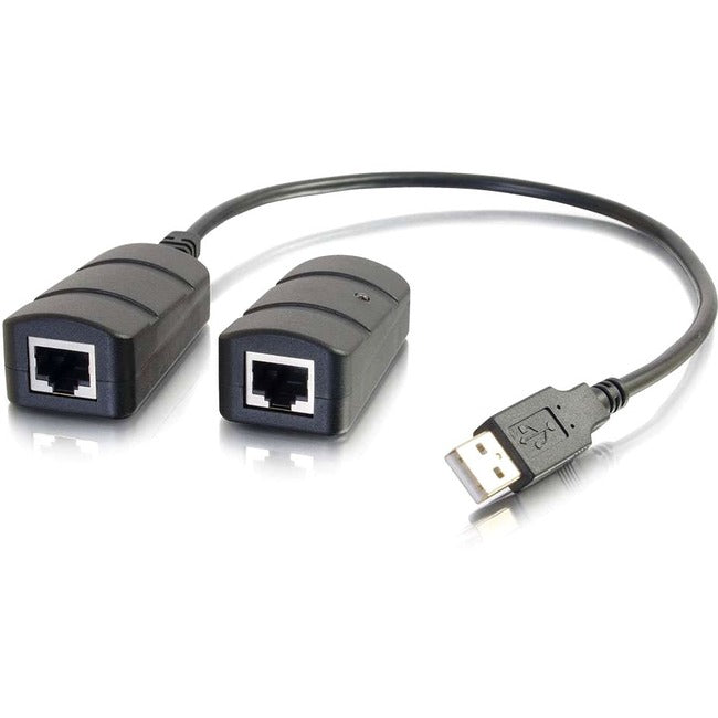 1 Port USB 2.0 Over Cat5/Cat6 Extender - Extend USB Signals Up to 150ft - Ideal for Home Office, Gaming, and Remote Device Connectivity