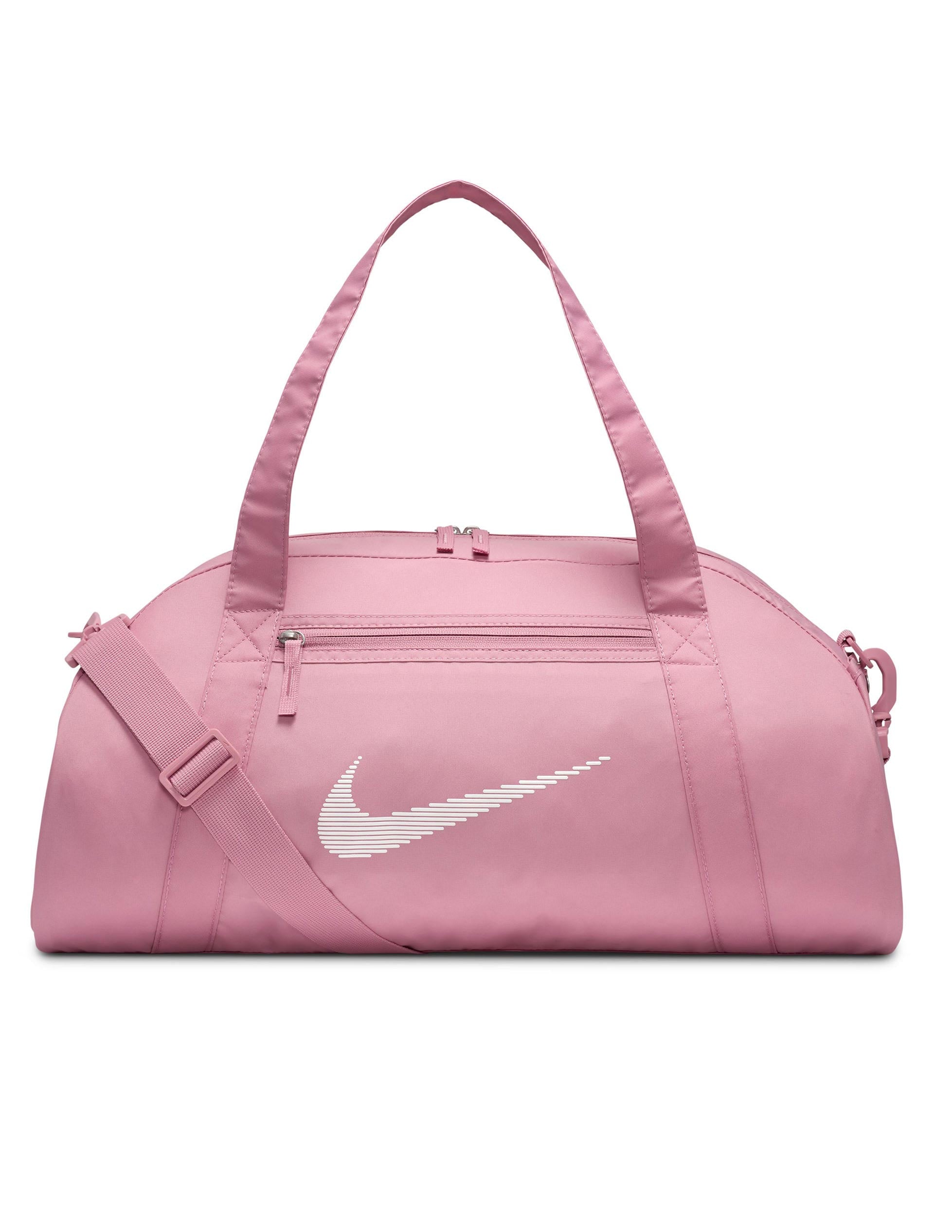 Gym Club Duffel Bag Elemental Pink/White - Large Sports Tote for Workout, Travel & Gym - Durable Fitness Bag for Women & Men