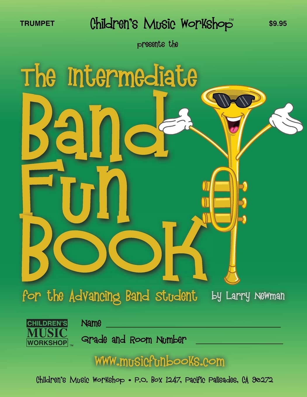 **Intermediate Band Fun Book for Trumpet - Advanced Band Student Practice Book | Perfect for School Bands, Solo Practice & Music Lessons**