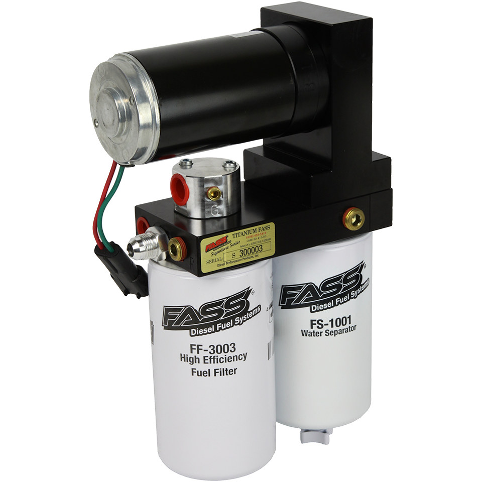 FASS Titanium Signature Series Fuel Pump 125 GPH for Duramax L5P 17-19 GM Trucks - Up to 500HP (Tuning Required) - High Performance Diesel Upgrade for Towing & Off-Road Use