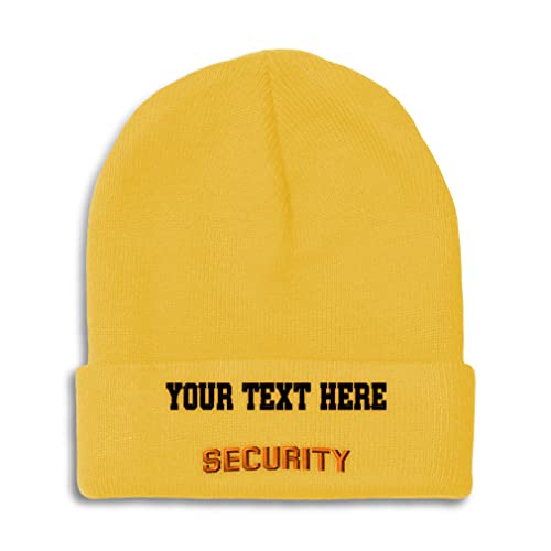 Yellow Personalized Text Here