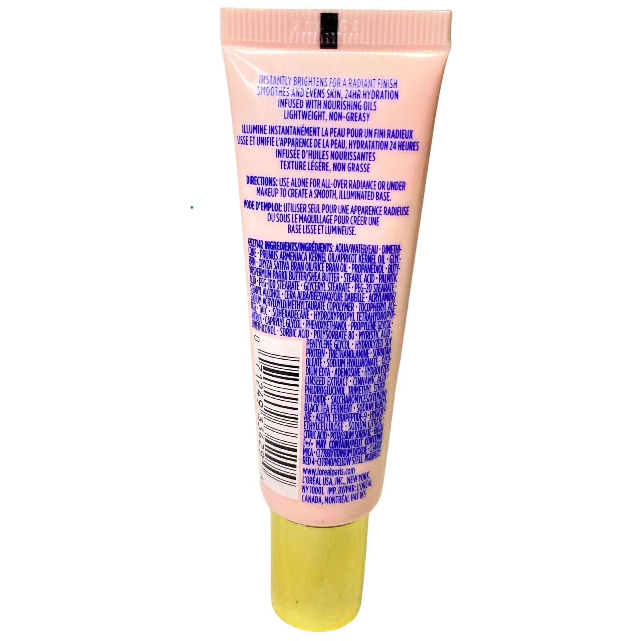 L'Oreal Paris Visible Lift Radiance Booster Brightening Primer - 0.84 oz (36 Pcs Lot) - Face Makeup Base for Flawless Glow, Perfect for Daily Use & Special Occasions