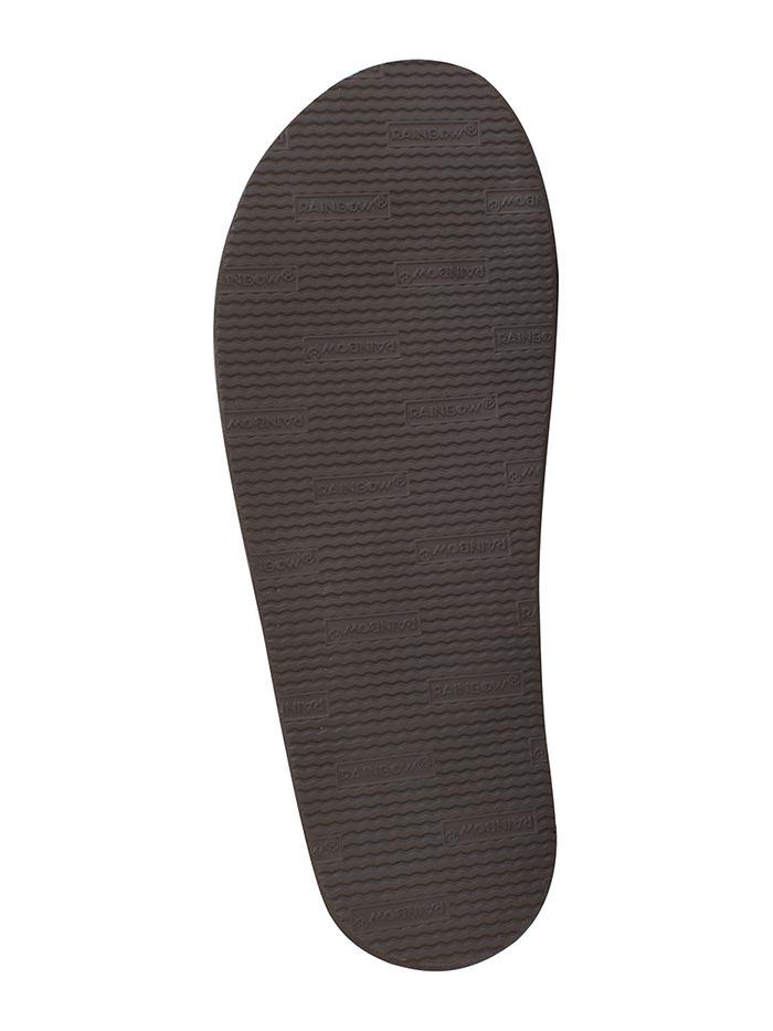 Rainbow 301ALTS DKBR Men's Arch Support Sandals - Classic Single Layer Comfort Footwear in Dark Brown | Perfect for Beach, Pool & Summer Outdoor Activities