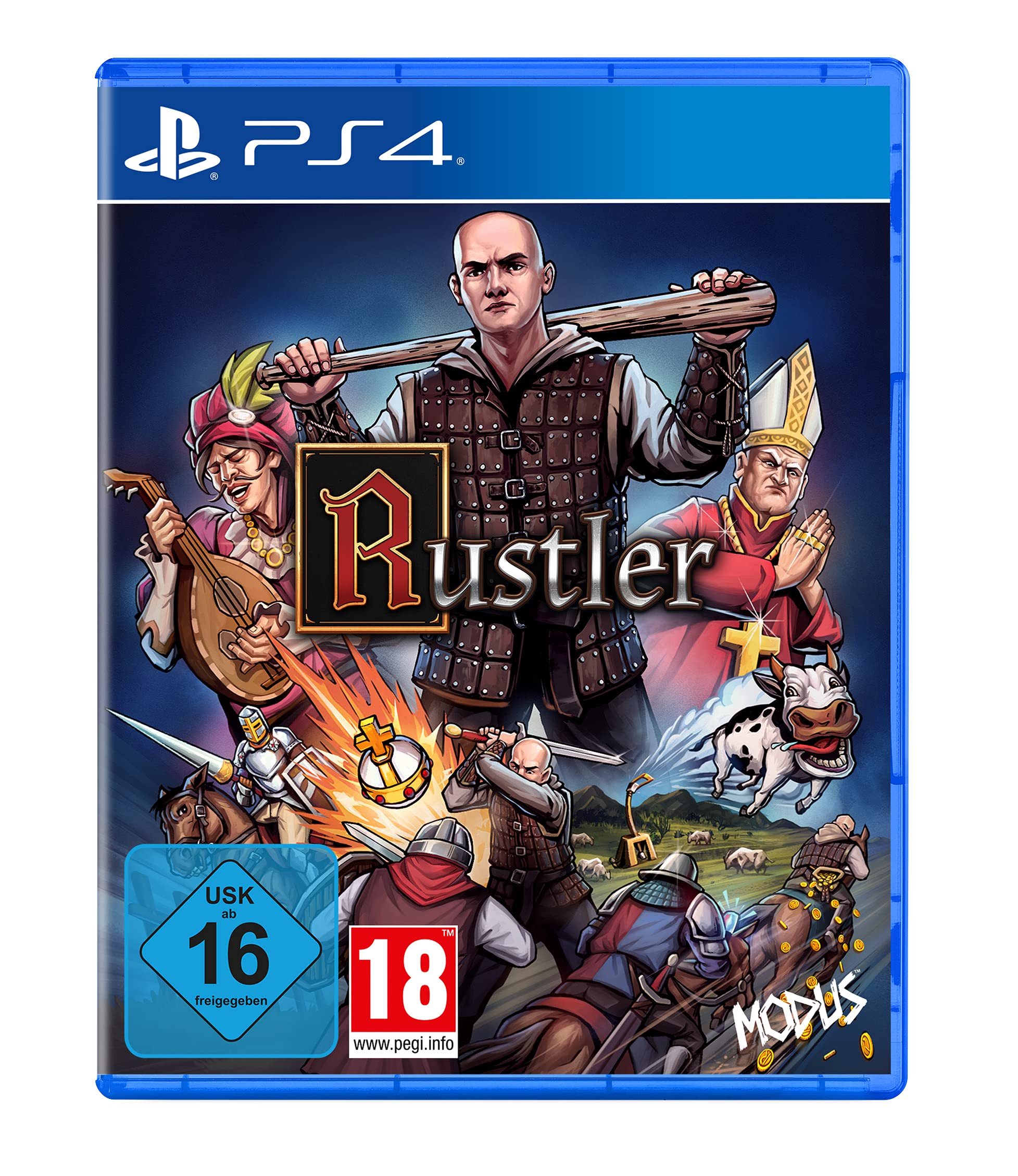 Rustler PS4 Game - Open-World Medieval Action Adventure for PlayStation 4 | Perfect for Fans of GTA-Style Medieval Games