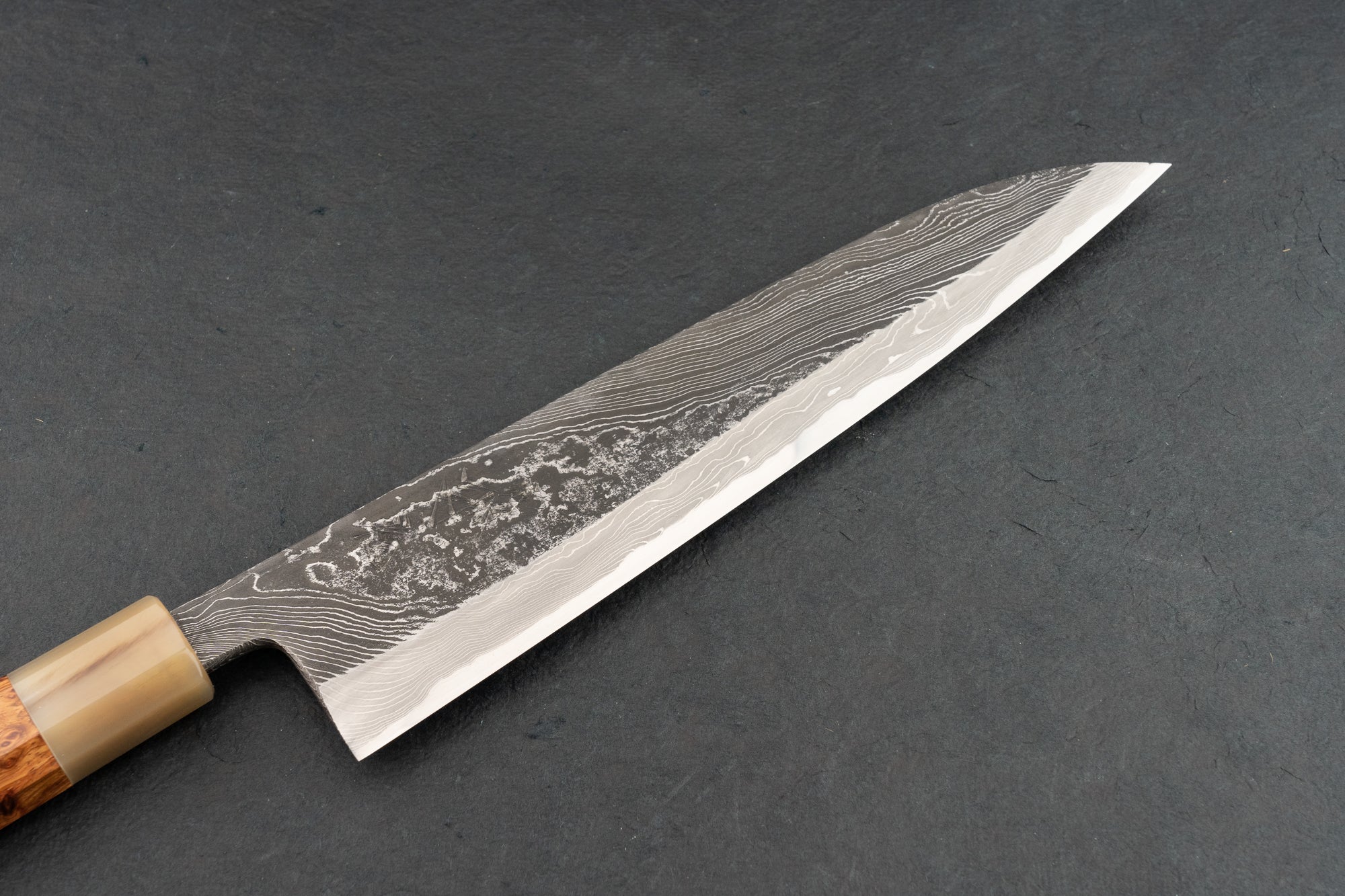 Premium Tsukasa Hinoura Unryu Gyuto 240mm Japanese Chef Knife - High Carbon Steel Blade for Professional Cooking, Sushi & Meat Cutting - Perfect for Home Chefs & Culinary Enthusiasts