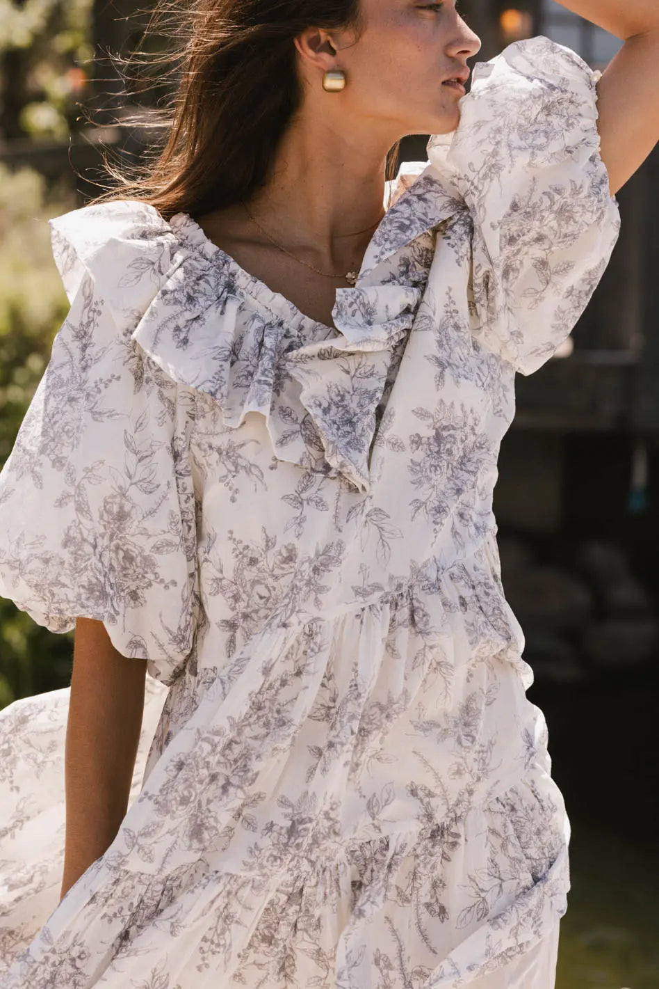 Bailey Floral Babydoll Dress - Women's Lace Mini Dress for Summer, Date Night & Beach Vacation | Final Sale
