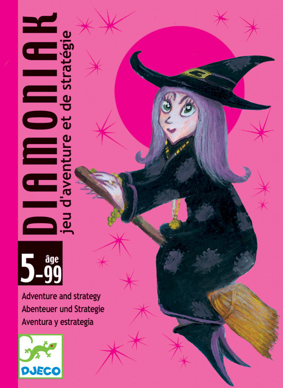 Diamoniak Card Game - Fun Family Party Game for Adults & Kids - Perfect for Game Nights, Travel & Social Gatherings