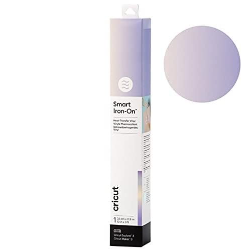 Cricut Smart Holographic Iron On Heat Transfer Vinyl Roll (HTV) - Translucent Blue, 0.9m (3ft) for Explore 3 & Maker 3 | DIY T-Shirts, Tote Bags & Home Decor Projects
