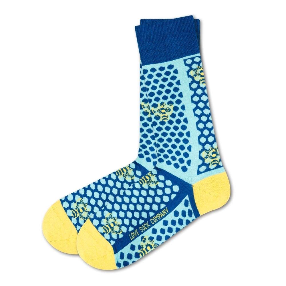 Funky Dress Socks for Men - Colorful Business Casual Cotton Socks with Unique Patterns - 3 Pack Organic Socks Set - Perfect for Office, Gifts & Casual Wear