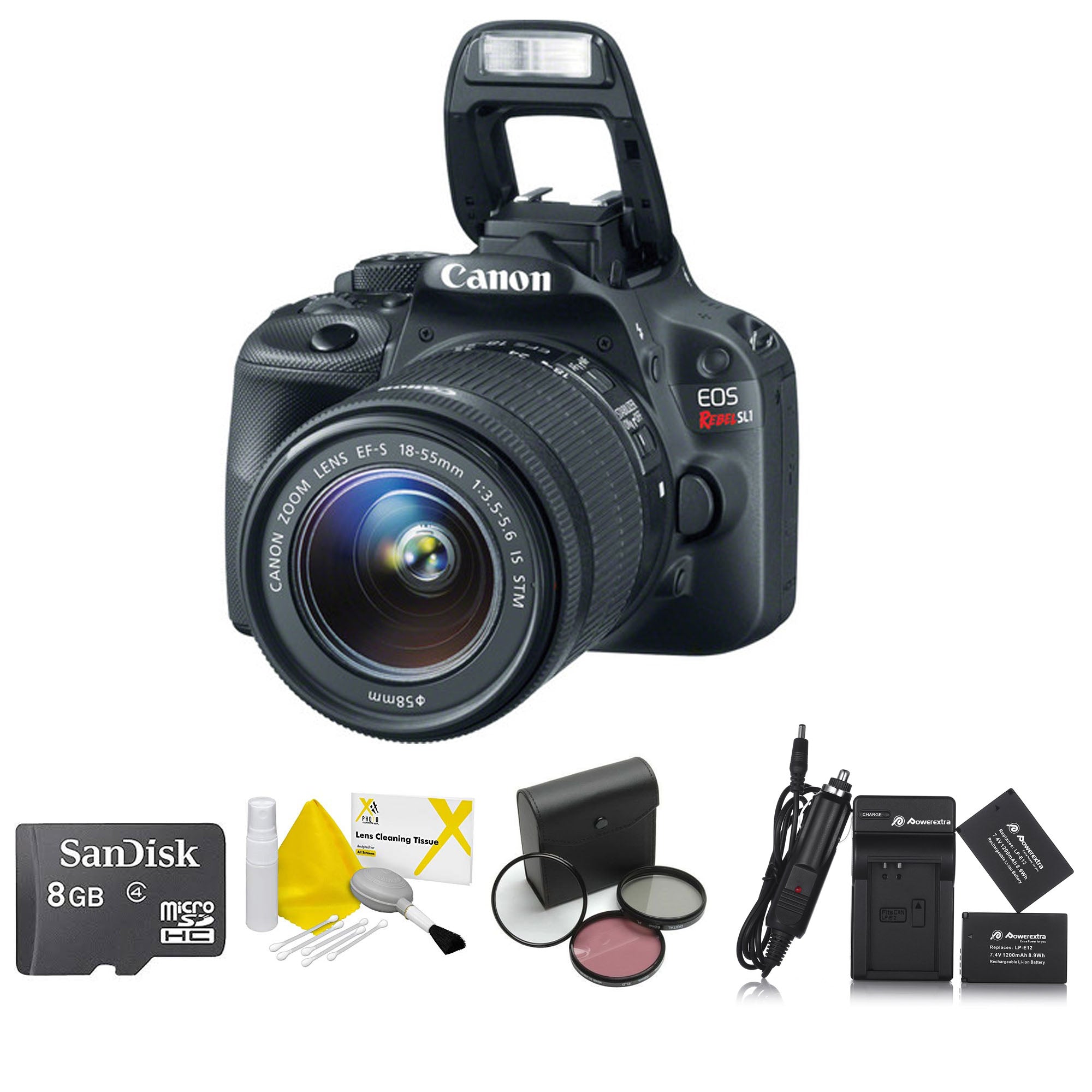Canon EOS Rebel SL1/250D (SL3) DSLR Camera with 18-55mm IS STM Lens Kit - Perfect for Travel Photography, Vlogging & Beginner Photographers
