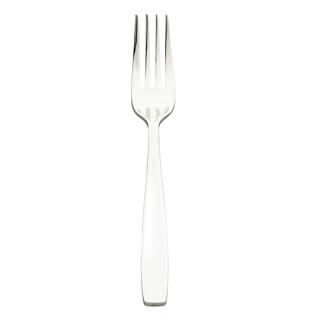 Browne Modena Stainless Steel Dinner Fork Set of 4 - Elegant Flatware for Fine Dining, Wedding Registry & Formal Dinner Parties