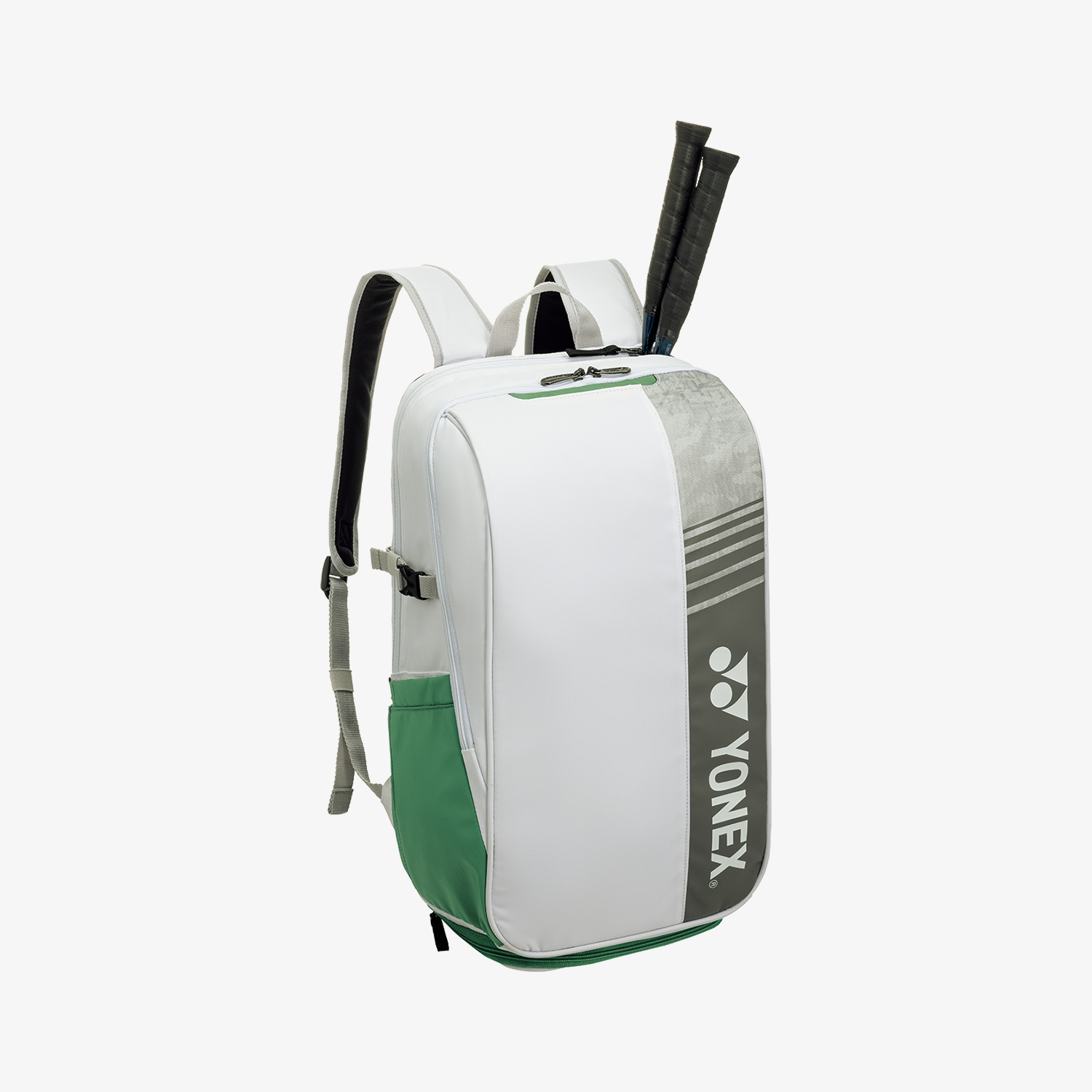 Yonex BAG52512W Club Backpack Tennis Badminton Sports Bag - White | Perfect for Gym, Training & Travel | Durable & Lightweight for Athletes
