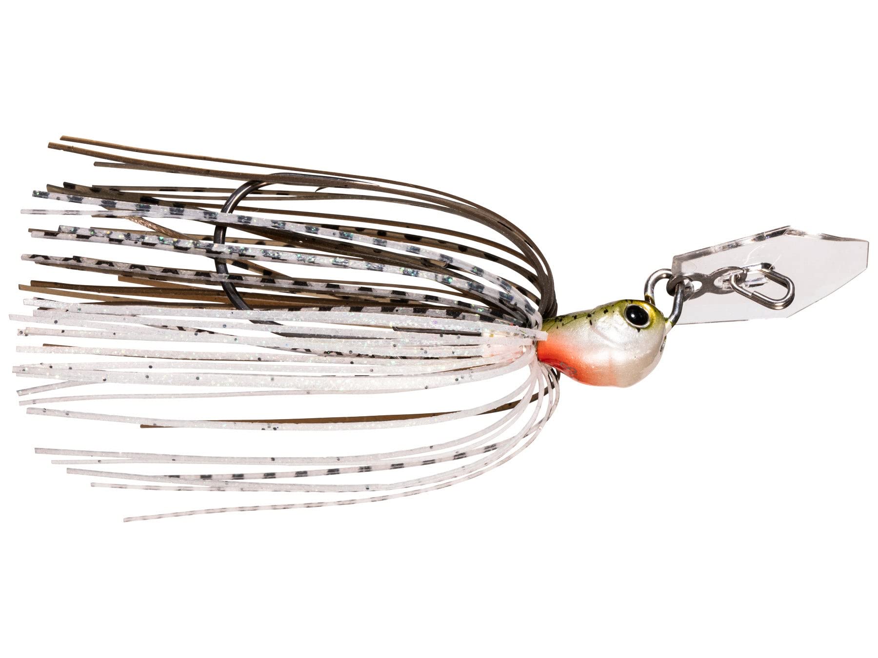 Z-MAN Z Man CBSB 38 ChatterBait Jackhammer StealthBlade 3/8 oz - Premium Bass Fishing Lure for Freshwater & Saltwater - Ideal for Flipping, Pitching, and Cover Fishing