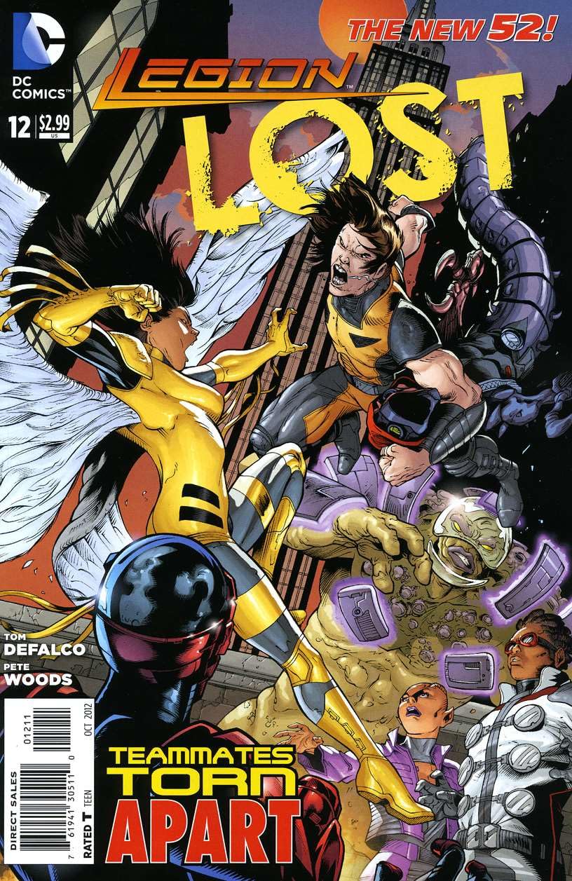 Legion Lost (2nd Series) #12 VF/NM DC Comics | New 52 by Tom DeFalco | Collectible Comic Book for Superhero Fans & Comic Collectors | Perfect for Display & Investment