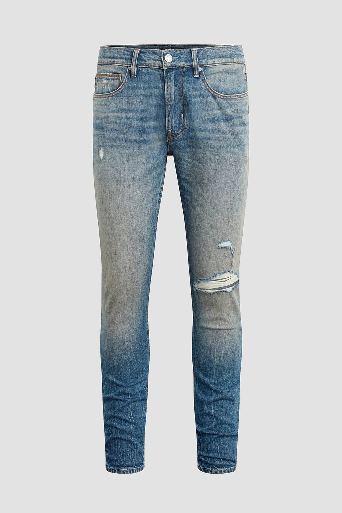 Hudson Zack Men's Skinny Jeans - Slim Fit Stretch Denim Pants for Casual & Dressy Outfits | Perfect for Everyday Wear, Night Out & Office