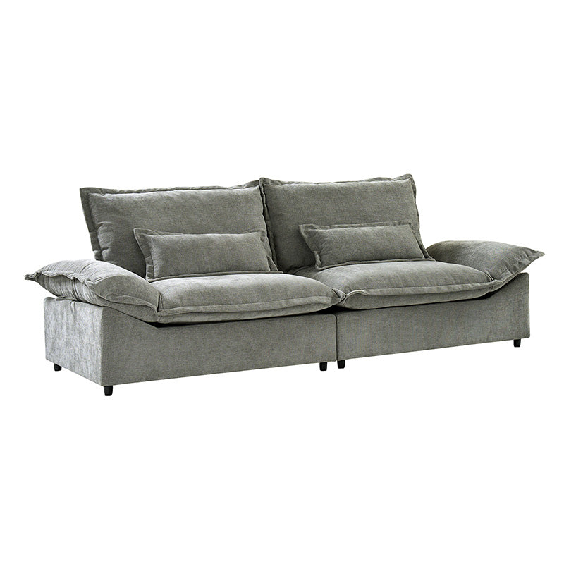 Fabiola Mini Sofa with Storage & Seamless Design - Compact Modern Loveseat for Small Spaces, Living Room, Bedroom or Dorm
