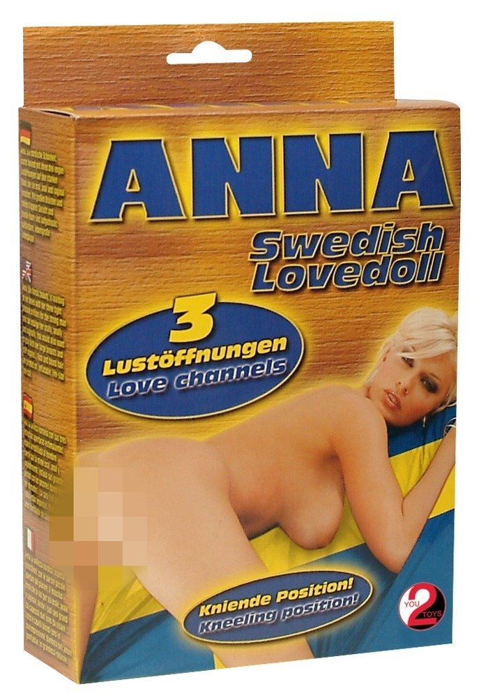 Inflatable Love Doll Anna - Lifelike & Realistic Adult Toy for Men - Perfect for Solo Pleasure & Couples Play - You2Toys 5162010000