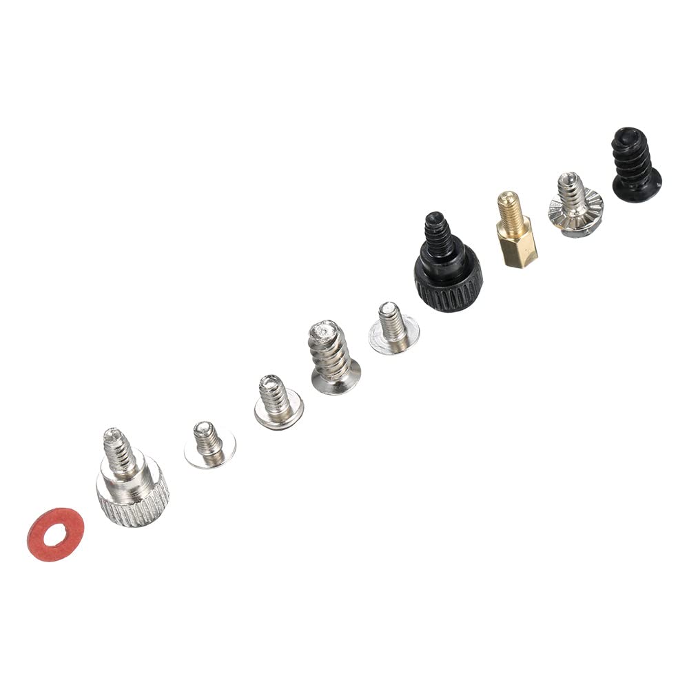 HUIOP 228PCS Computer Screw Kit - Premium PC Repair Screw Set for Case, Motherboard, GPU, HDD & Fan Maintenance | Essential Computer Building & Repair Tool Kit for DIY PC Assembly, Upgrades & Tech Support