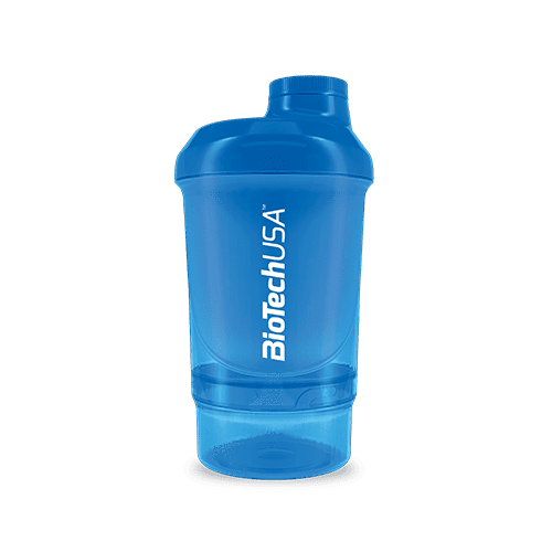 Biotech Wave+ Nano Shaker Bottle - Premium Protein Shaker with Mixing Ball for Gym, Workout & Fitness - Perfect for Protein Powder, Pre-Workout & Post-Workout Drinks