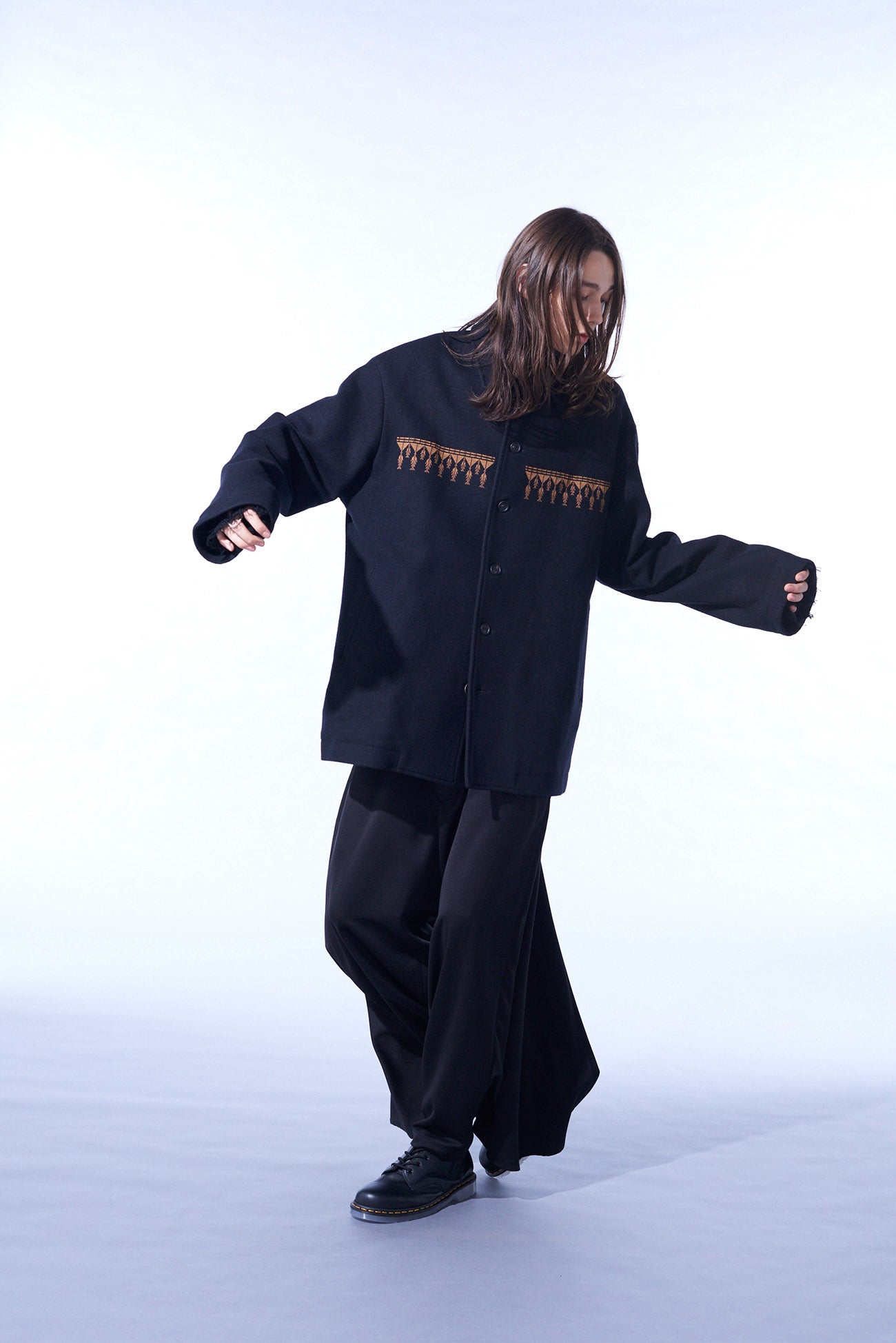 Stylish Compressed Jersey Ethnic Embroidered Blouson for Women | Boho Chic Fashion | Perfect for Casual Outings & Festivals