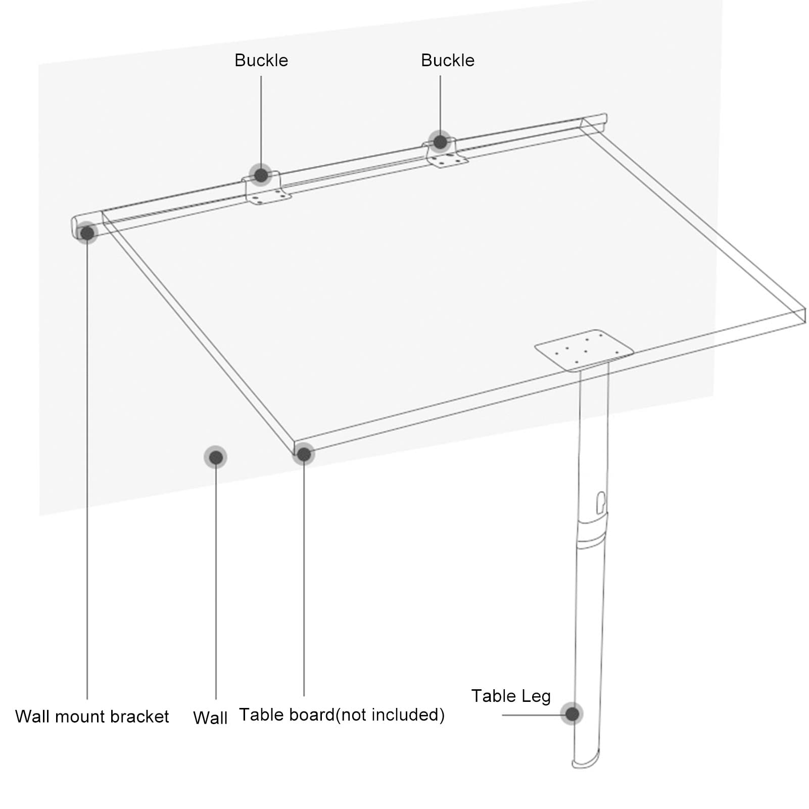 Foldable RV Removable Table Leg - 28.7 Inch Aluminum Alloy Pedestal Stand with Easy Installation for RV, Yachts & Camping | Perfect for Outdoor Dining, Road Trips & Small Space Living
