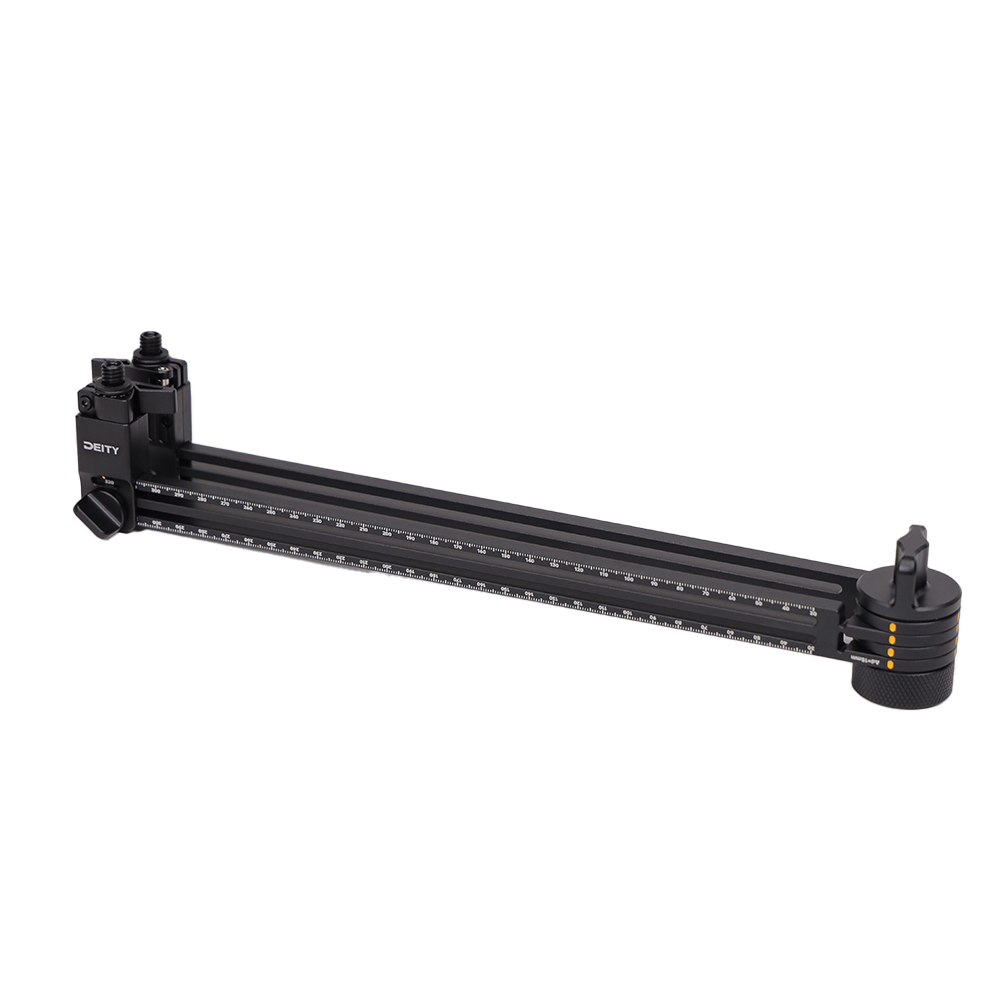 AMB1 Adjustable Mounting Bar for Stereo Microphones & Antennas - Perfect for Podcasting, Broadcasting & Field Recording (Universal Studio & Outdoor Use)