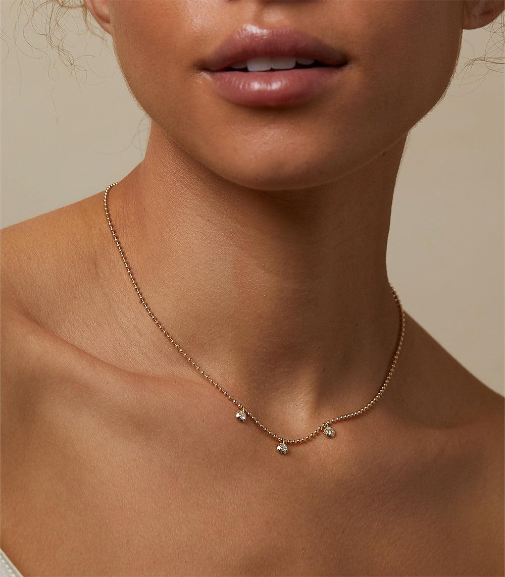 Effervescence Necklace - Elegant Bubble Pendant Jewelry for Women | Perfect for Parties, Weddings & Everyday Wear