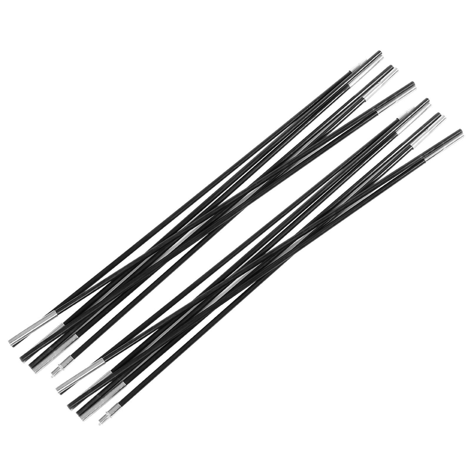 Premium Fiberglass Tent Poles - Heavy Duty, Rustproof & Heat Resistant Awning Rods (2-Pack) for Camping, Hiking, and Outdoor Adventures