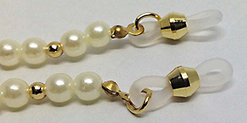 Beaded Eyeglass Chain Holder - Stylish Reading Glasses Cord with Adjustable Length for Women & Men | Perfect for Reading, Work, and Everyday Use