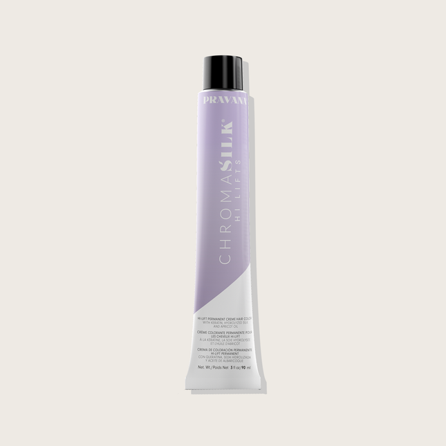 Chromosilks Hi Lifts 9 Violet Pale Hair Dye - Semi-Permanent Vibrant Hair Color for Brunettes & Blondes | Perfect for Parties, Cosplay & Creative Hair Styling